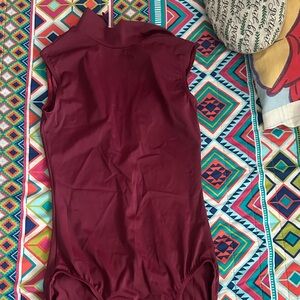 Balera Burgundy Dance Leotard